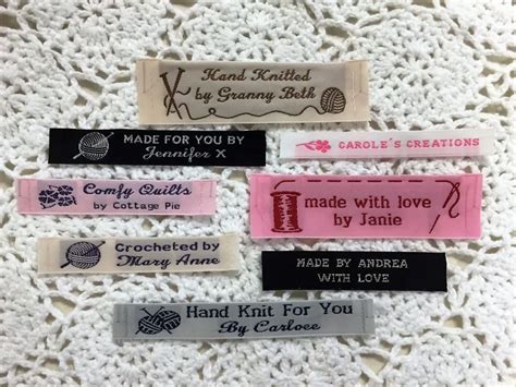 Add Woven Labels to Your Knitted Items for the Perfect Touch