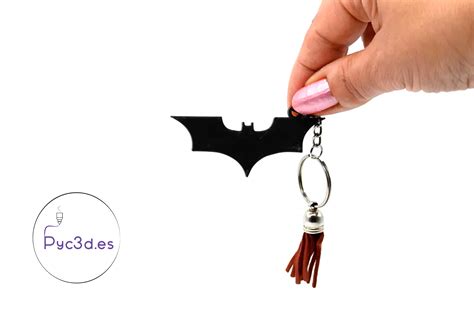 BATMAN LOGO KEYCHAIN by PYC3D.ES | Download free STL model | Printables.com