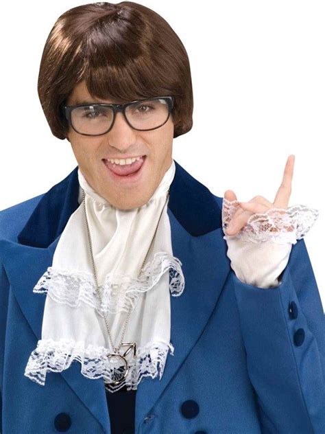 Austin Powers Groovy Man Jabot, Medalion and Cuffs Kit - Abracadabra Fancy Dress