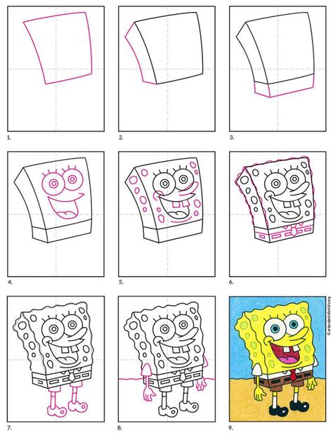 How To Draw Spongebob Drawing Spongebob Squarepants Drawing | Images and Photos finder