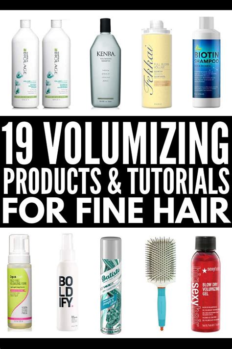 Hair Volume That Lasts: 19 Volumizing Hair Products and Tips That Work | Volume hair, Hair frizz ...