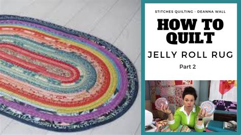 How to Make a Jelly Roll Rug Part Two - YouTube