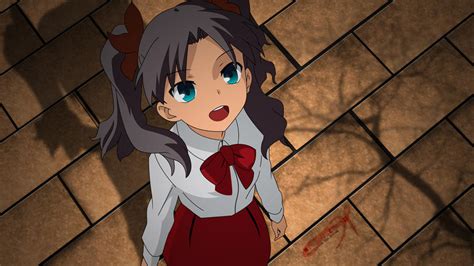 Fate Zero - Rin Tohsaka Wallpaper by blackrose14344 on DeviantArt