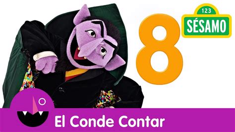 Sésamo: Contando el número 8 con el Conde Contar. - YouTube