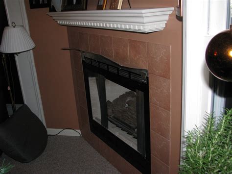 How can I prevent the mantel above a gas fireplace from getting hot ...