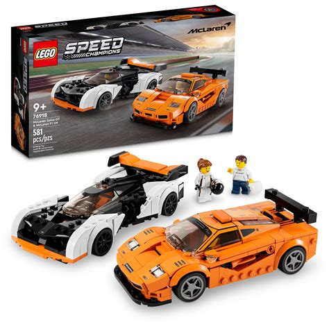 LEGO Speed Champions McLaren Solus GT & McLaren F1 LM 76918 , Featuring ...