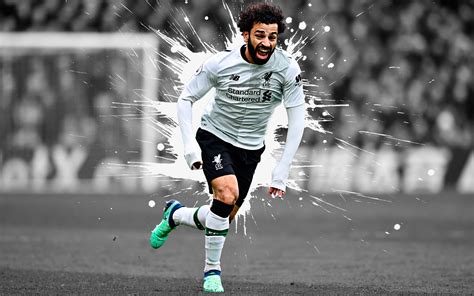 Wallpaper Liverpool Fc Mohamed Salah - Idea Sala De Estar