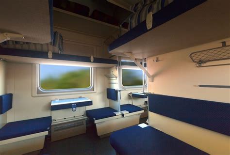 Free Photo | Interior of sleeper train