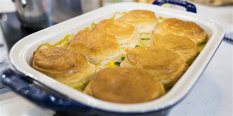 Chicken Potpie with Biscuit Topping Recipe