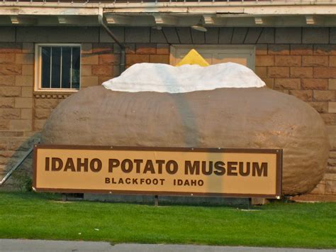 Idaho Potato Museum, Blackfoot, ID | A giant potato outside … | Flickr