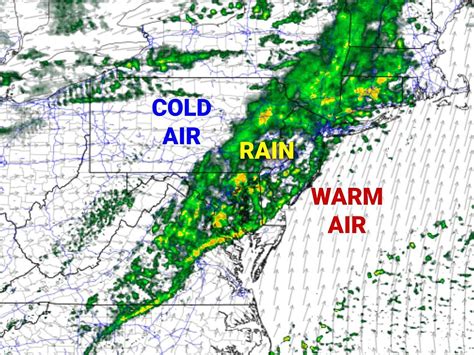 Thursday NJ weather: Near-record warmth, rain, and tumbling temps