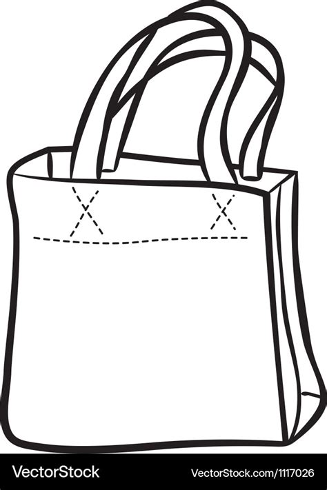 Shopping bag Royalty Free Vector Image - VectorStock