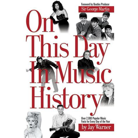 On This Day in Music History (Paperback) - Walmart.com