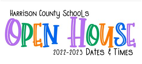 2022-23 Harrison County Schools Open House Dates and Times | Salem Elementary