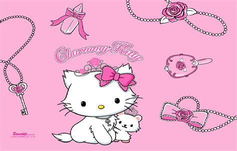 Kawaii Pink Hello Kitty Wallpaper