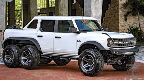 Apocalypse Dark Horse Is A Mean-Looking Ford Bronco 6x6