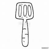 Image Gallery Spatula Coloring Sketch Coloring Page sketch template
