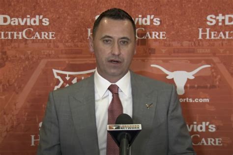 WATCH: Steve Sarkisian’s introductory press conference - Burnt Orange ...