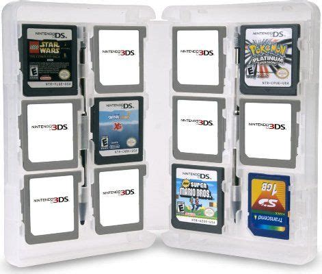 Amazon.com: CTA Digital Nintendo 3Ds Cartridge Storage Solution Box ...