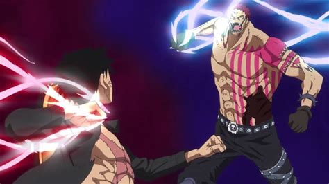 √ダウンロード luffy vs katakuri conqueror haki clash gif 339135