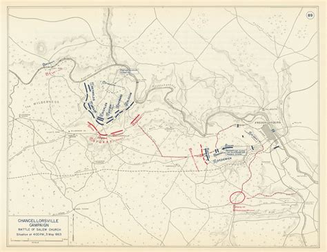 American Civil War. 27-30 April 1863. Battle of Chancellorsville 1959 ...