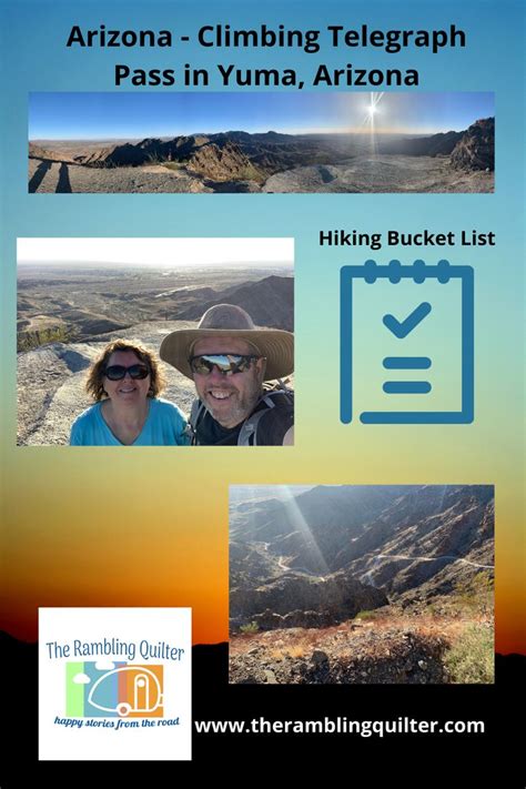 two people in hats and sunglasses on top of a mountain with the words ...