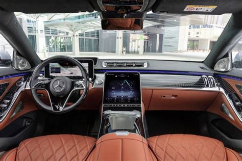 Mercedes S500L AMG 2022 di Filipina, RM1.5 juta 2021 W223 Mercedes-Benz S-Class Interior - Paul ...