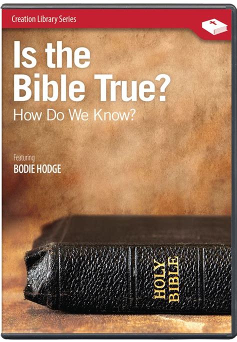 Is the Bible True? (DVD) | Answers in Genesis