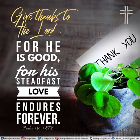 love endures forever – I Live For JESUS