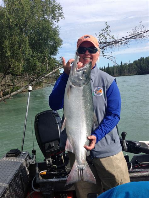 Kenai River Silver Salmon Fishing Guides Soldotna Alaska