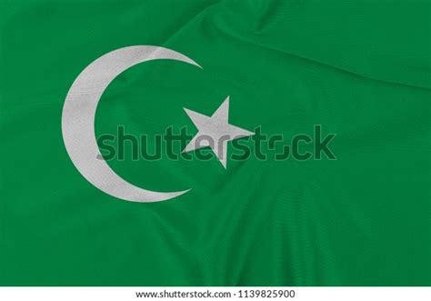 Green Flag Islam Star Crescent On Stock Photo 1139825900 | Shutterstock