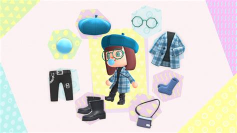 ACNH Outfit Idea Blue | Animal crossing, Cool avatars, Fauna