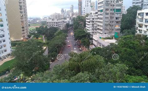 Mumbai City from Top or Aerial View Stock Photo - Image of downtown ...