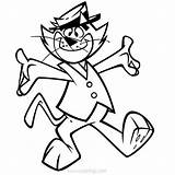 Top Cat Coloring Pages Officer Dibble  XColoringscom sketch template