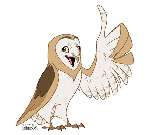 Barn Owl by faithandfreedom on DeviantArt | Animal sketches, Animal drawings, Cartoon drawings