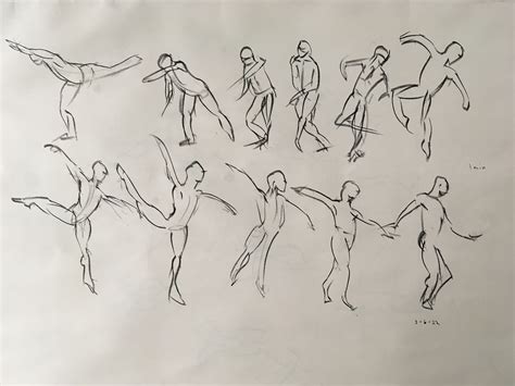 1 Min Sketches - Bodies In Motion