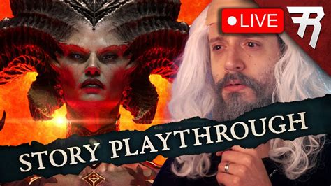 Diablo 4 Story Gameplay Livestream Review - YouTube