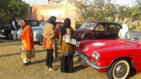 Vintage car owners on a drive to promote a softer image of Pakistan ...