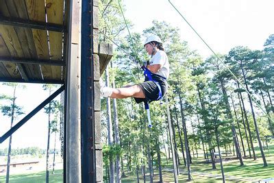 YCP Camp Minden 2022-2 Rappel Tower - LA Youth Challenge Program