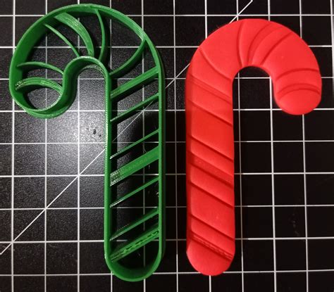 Free STL file Candy Cane Cookie Cutter・3D printable design to download・Cults