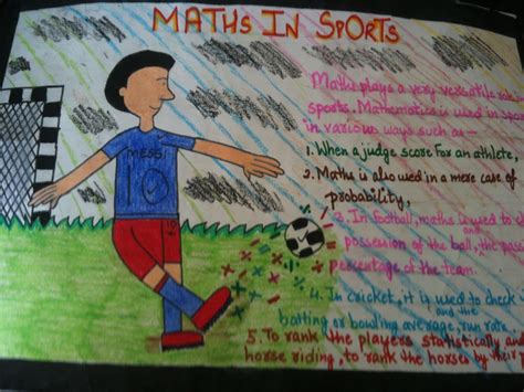 Bbps (Bal Bharati Public School), Rohini: Maths in Sports - Poster Making