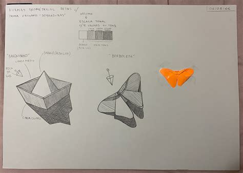 Origami Drawing on Behance