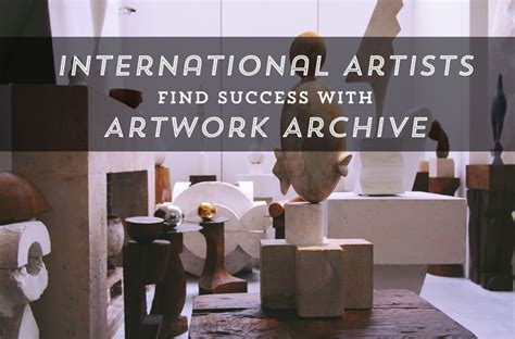 International Artists Find Success with Artwork Archive | Artwork Archive