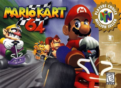 Mario kart 64 logo - belver