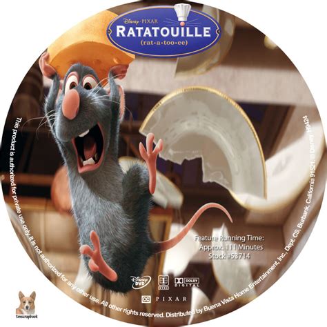 Ratatouille Dvd Cover