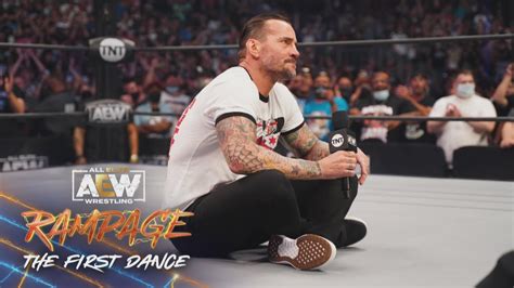 CM Punk Speaks for the First Time Ever in AEW | AEW Rampage: The First ...