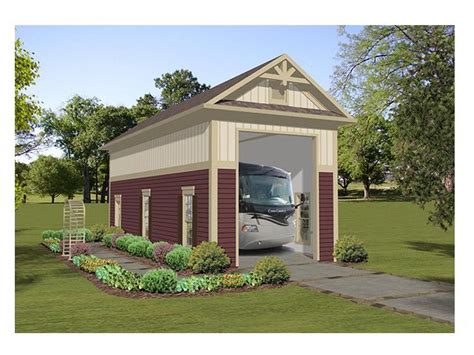 : RV Garage Plans | RV Garage Plan for your Motor Home Design # 007G ...