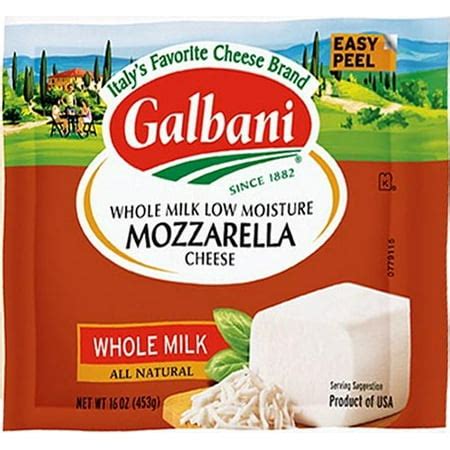 UPC 074030000651 - Galbani Mozzarella Cheese Whole Milk, 16.0 OZ | upcitemdb.com