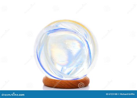 Colors in a crystal ball stock photo. Image of predict - 6723188