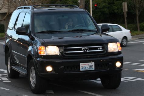 black Toyota Sequoia, WA 336-XMI | a selfish disregard for others | Flickr